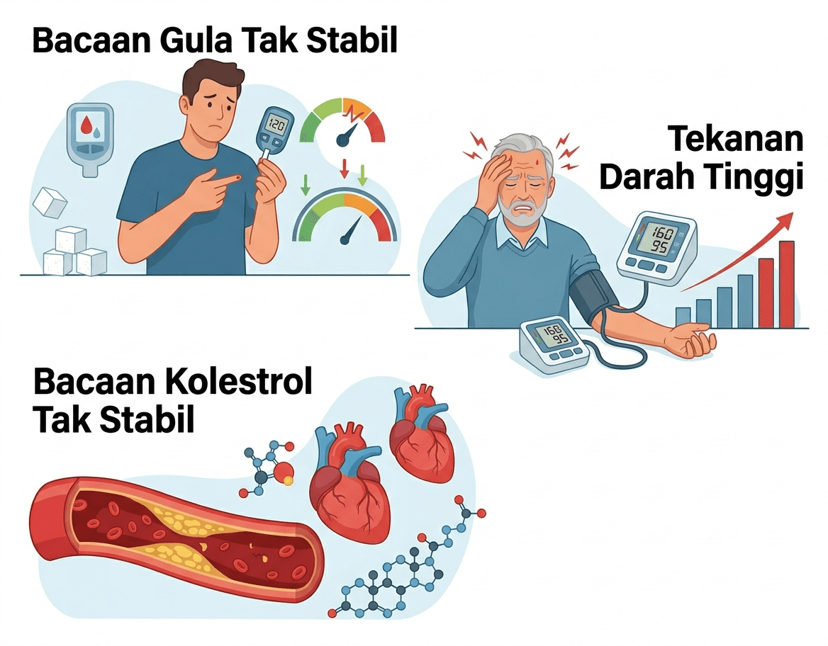 Bacaan Tak Stabil